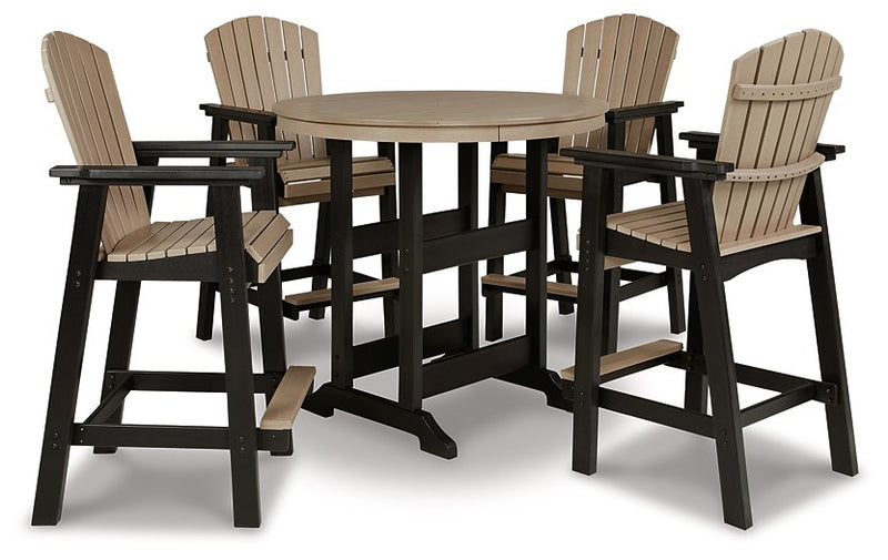 Fairen Trail 5-Piece Outdoor Dining Set image