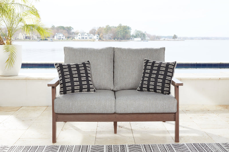 Emmeline Outdoor Loveseat with Cushion image