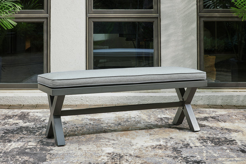 Elite Park Outdoor Bench with Cushion image