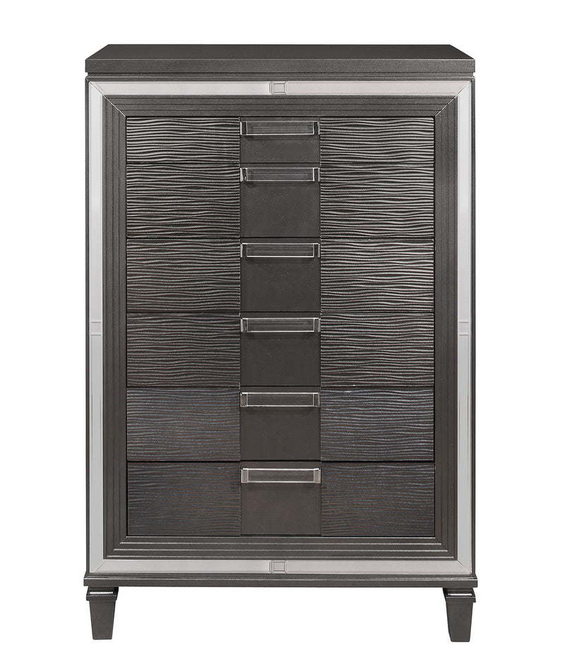 PISA METALLIC GREY CHEST image