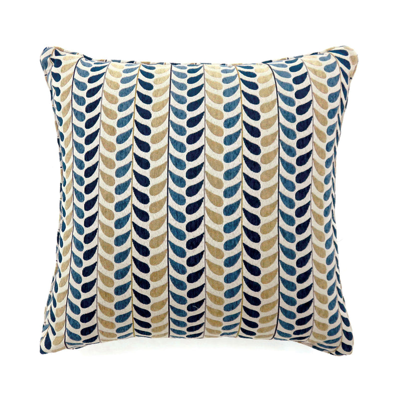 DROPP 18" X 18" Pillow, Blue & Yellow (2/CTN) image