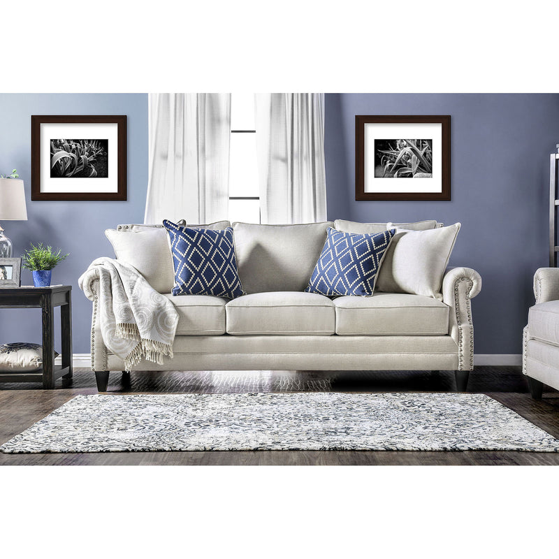 Giovanni Beige/Blue Sofa image