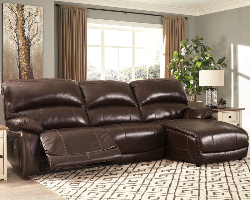 Hallstrung 3-Piece Power Reclining Sectional image