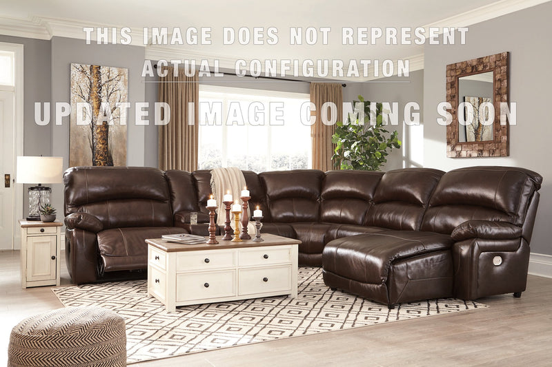 Hallstrung 5-Piece Power Reclining Sectional image