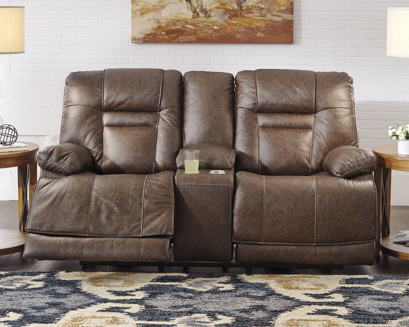 Wurstrow Power Reclining Loveseat image